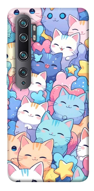 Чехол на Xiaomi Mi Note 10 / Note 10 Pro / Mi CC9 Pro Funny Kittens ver.3 фото 1 из 1
