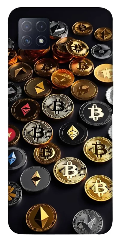 Чохол на Oppo A72 5G / A73 5G Many coins фото 1 з 1