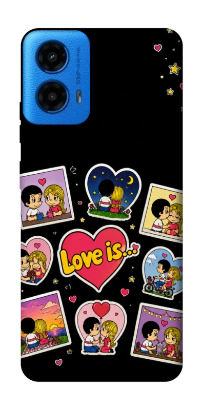 Чохол на Motorola Moto G45 Love is ver.2 фото 1 з 1