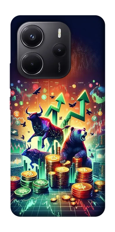 Чехол на Xiaomi Redmi Note 14 4G (Europe version) Crypto market фото 1 из 1