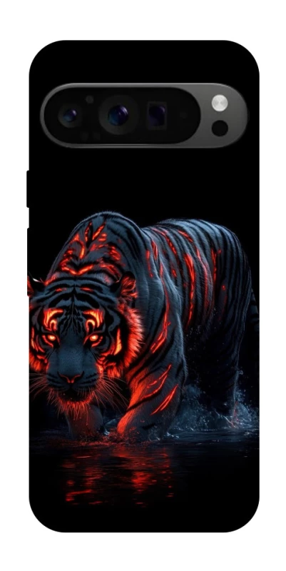 Чохол на Google Pixel 9 Pro fire tiger фото 1 з 1