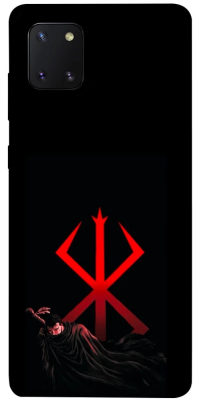 Чохол на Samsung Galaxy Note 10 Lite (A81) Berserk Red Logo фото 1 з 1