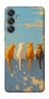 Чехол на Samsung Galaxy M55 cats on wall фото 1 Чехол на Samsung Galaxy M55 cats on wall фото 1 из 1