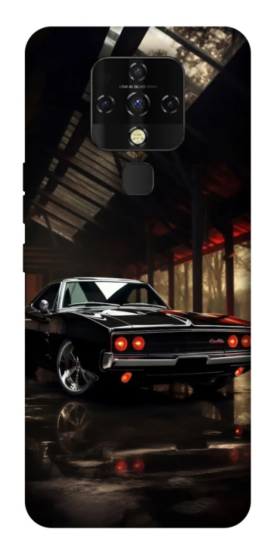Чехол на TECNO Camon 16 SE Black classic car фото 1 из 1