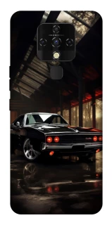 Чехол на TECNO Camon 16 SE Black classic car фото 1 из 1