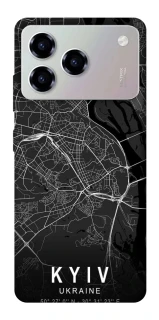 Чохол на ZTE Blade A76 Kyiv map фото 1 з 1