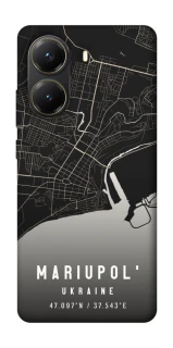 Чехол на Xiaomi Poco X7 Pro Mariupol map фото 1 из 1