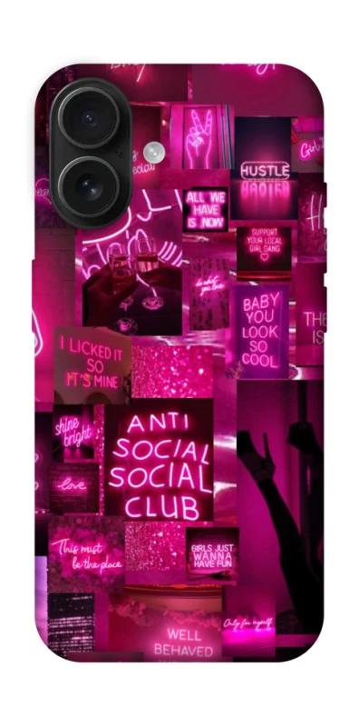 Чехол на Apple iPhone 16 Hot collage ver.7 фото 1 из 1