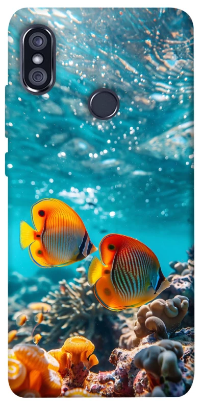Чохол на Xiaomi Redmi Note 5 Pro / Note 5 (AI Dual Camera) Coral fish фото 1 з 1