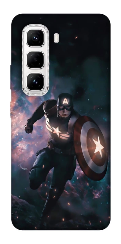 Чехол на Infinix Hot 50 Pro Captain America фото 1 из 1