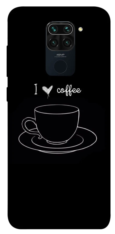 Чохол на Xiaomi Redmi Note 9 / Redmi 10X Black coffee фото 1 з 1