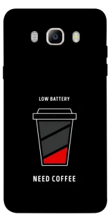 Чехол на Samsung J510F Galaxy J5 (2016) Low battery фото 1 из 1