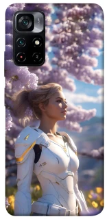 Чехол на Xiaomi Poco M4 Pro 5G Cyber space girl ver.1 фото 1 из 1