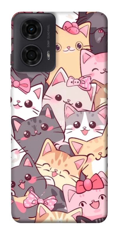 Чохол на Motorola Moto G04 Cute Cat фото 1 з 1
