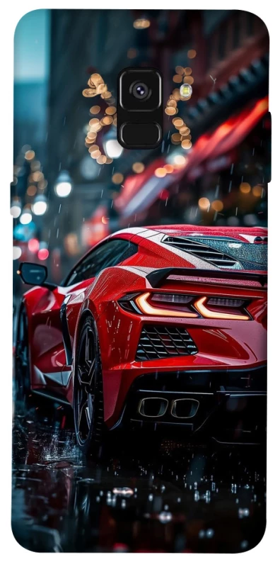 Чохол на Samsung A530 Galaxy A8 (2018) Red sports car фото 1 з 1