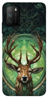 Чехол на Xiaomi Poco M3 Скандинавский олень фото 1 из 1
