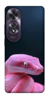 Чохол на Oppo A60 Рожева змія фото 1 з 1