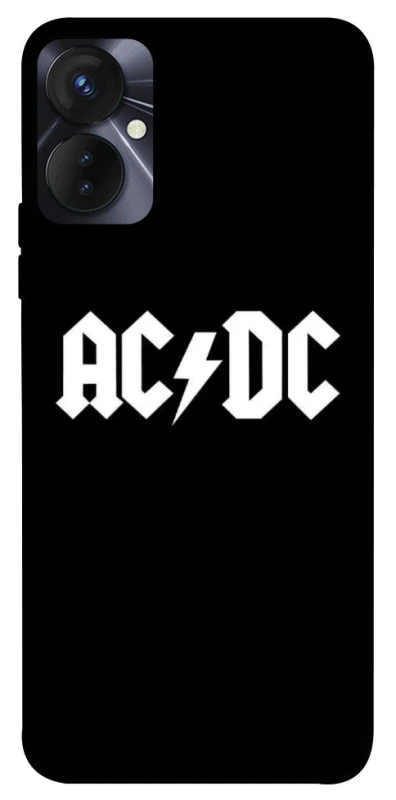 Чехол на TECNO Spark 9 Pro (KH7n) AC/DC logo фото 1 Чехол на TECNO Spark 9 Pro (KH7n) AC/DC logo фото 1 из 1