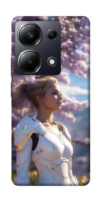 Чохол на Xiaomi Poco M6 Pro 4G Cyber space girl ver.1 фото 1 з 1