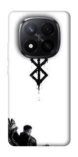 Чохол на Xiaomi Redmi Note 14 Pro+ 5G berserk white фото 1 з 1