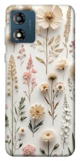 Чохол на Motorola Moto E13 Floral design ver.1 фото 1 з 1