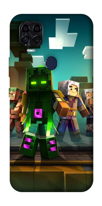 Чехол на ZTE Blade v2020 Minecraft dungeon фото 1 из 1