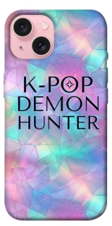 Чехол на Apple iPhone 15 (6.1") K-Pop Demon Hunters Logo фото 1 из 1
