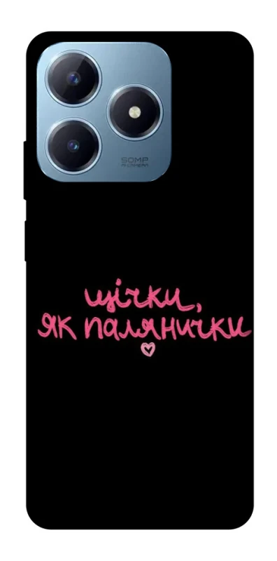 Чохол на Realme C63 Щічки, як палянички фото 1 з 1