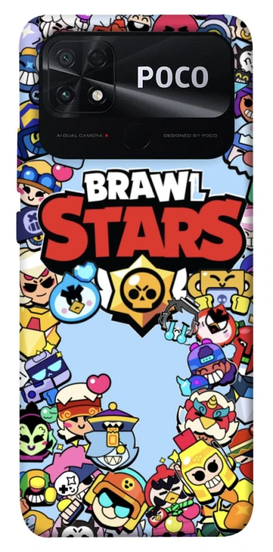 Чехол на Xiaomi Poco C40 Brawl Stars ver.2 фото 1 из 1
