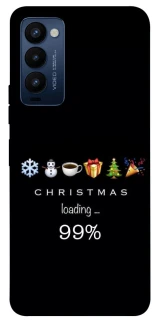 Чехол на TECNO Camon 18 Christmas Loading фото 1 из 1