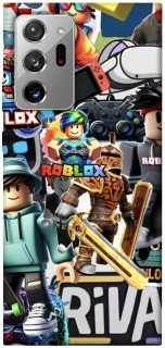 Чохол на Samsung Galaxy Note 20 Ultra Roblox collage ver.1 фото 1 з 1