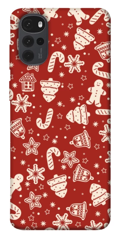 Чехол на Motorola Moto G22 Новогодний v3 фото 1 из 1