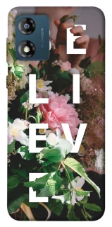 Чехол на Motorola Moto E13 Believe фото 1 из 1