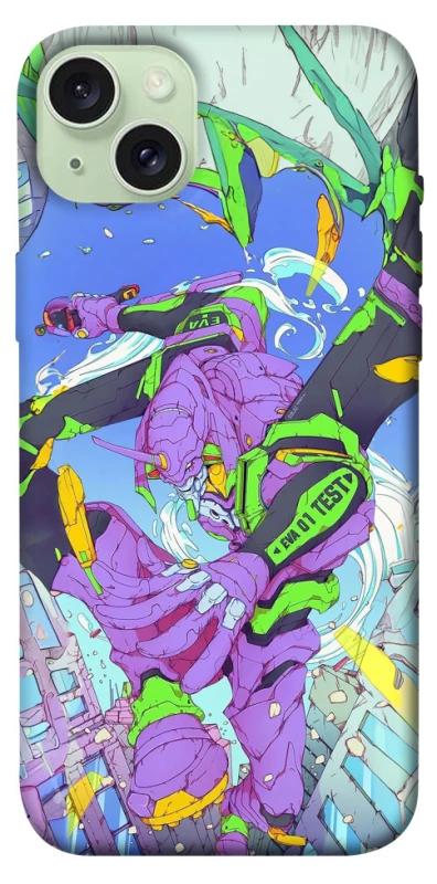 Чохол на Apple iPhone 15 Plus (6.7") Євангеліон v2 фото 1 з 1