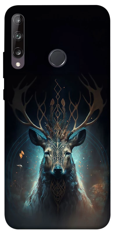 Чехол на Huawei P40 Lite E Скандинавский олень v2 фото 1 из 1