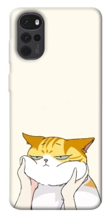 Чехол на Motorola Moto G22 Cat bun фото 1 из 1