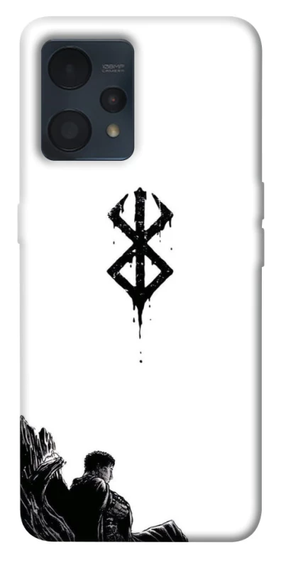 Чехол на Realme 9 4G / 9 Pro+ berserk white фото 1 из 1