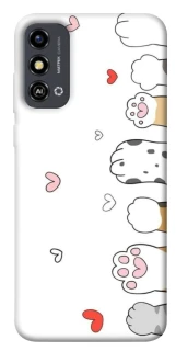 Чехол на ZTE Blade A53 Paws фото 1 из 1