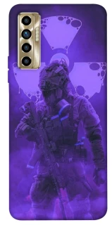 Чехол на TECNO Camon 17P Радиация v6 фото 1 из 1