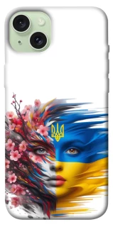 Чохол на Apple iPhone 15 Plus (6.7") Flowering Ukraine фото 1 з 1
