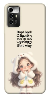 Чехол на ZTE Blade A72 Don't look back фото 1 из 1