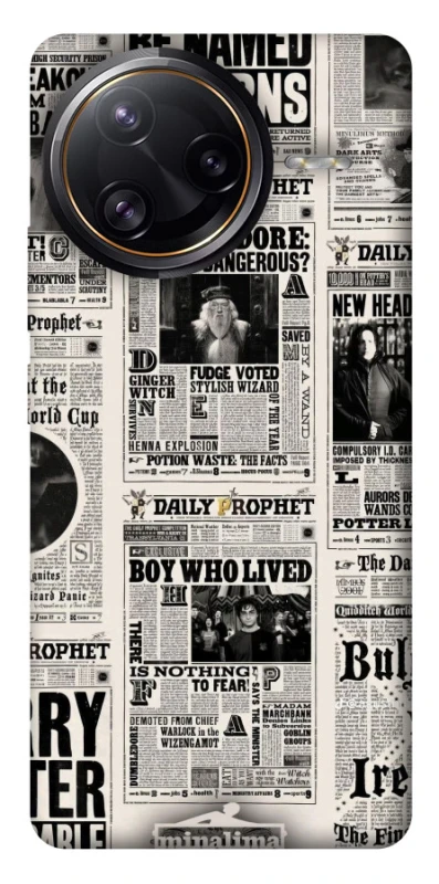 Чохол на Xiaomi Poco F7 Pro Harry Potter newspaper фото 1 з 1