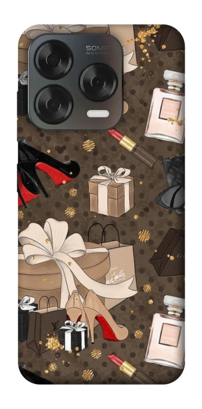Чехол на ZTE Blade V70 Design Fashion collage ver.1 фото 2 из 2