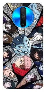 Чехол на Xiaomi Redmi K30 jujutsu kaisen v4 фото 1 из 1