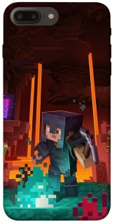 Чехол на Apple iPhone 7 plus / 8 plus Minecraft game adventure фото 1 из 1