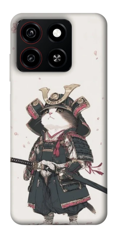 Чохол на ZTE Blade A35 4G Samurai Cat Warrior фото 1 з 1