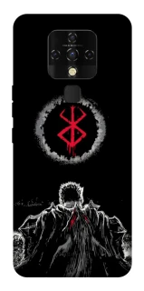 Чехол на TECNO Camon 16 SE Berserk moon фото 1 из 1