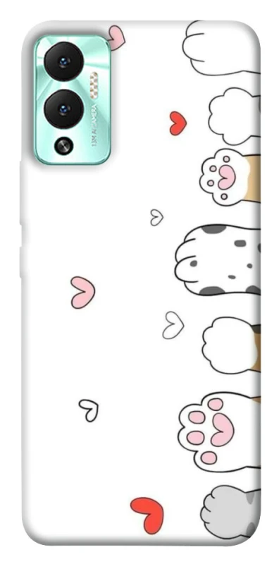 Чехол на Infinix Hot 12 Play Paws фото 1 из 1