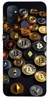 Чехол на OnePlus Nord N100 Many coins фото 1 из 1