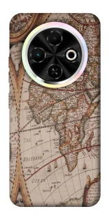 Чехол на TECNO Spark 30C Карта путешествий фото 1 из 1